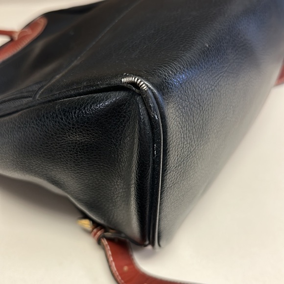 🔥🔥🔥Samsonite Black Leather Backpack - Picture 11 of 16